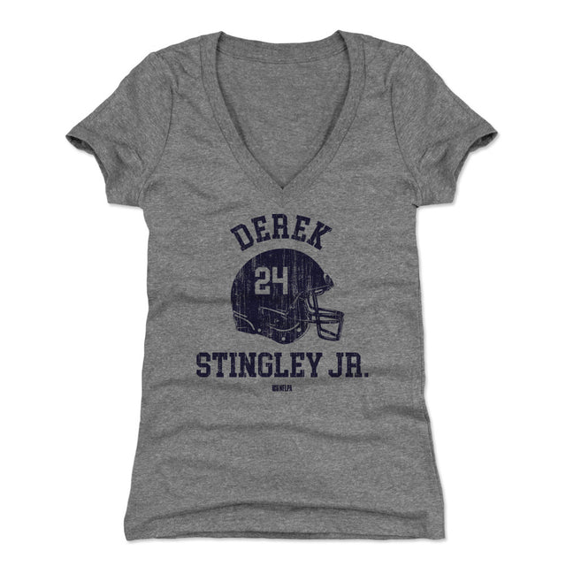 Derek Stingley Jr. Women's V-Neck T-Shirt | 500 LEVEL