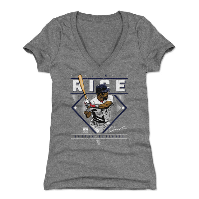 Jim Rice Women's V-Neck T-Shirt | 500 LEVEL