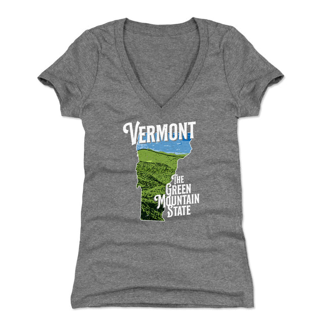 Vermont Women's V-Neck T-Shirt | 500 LEVEL