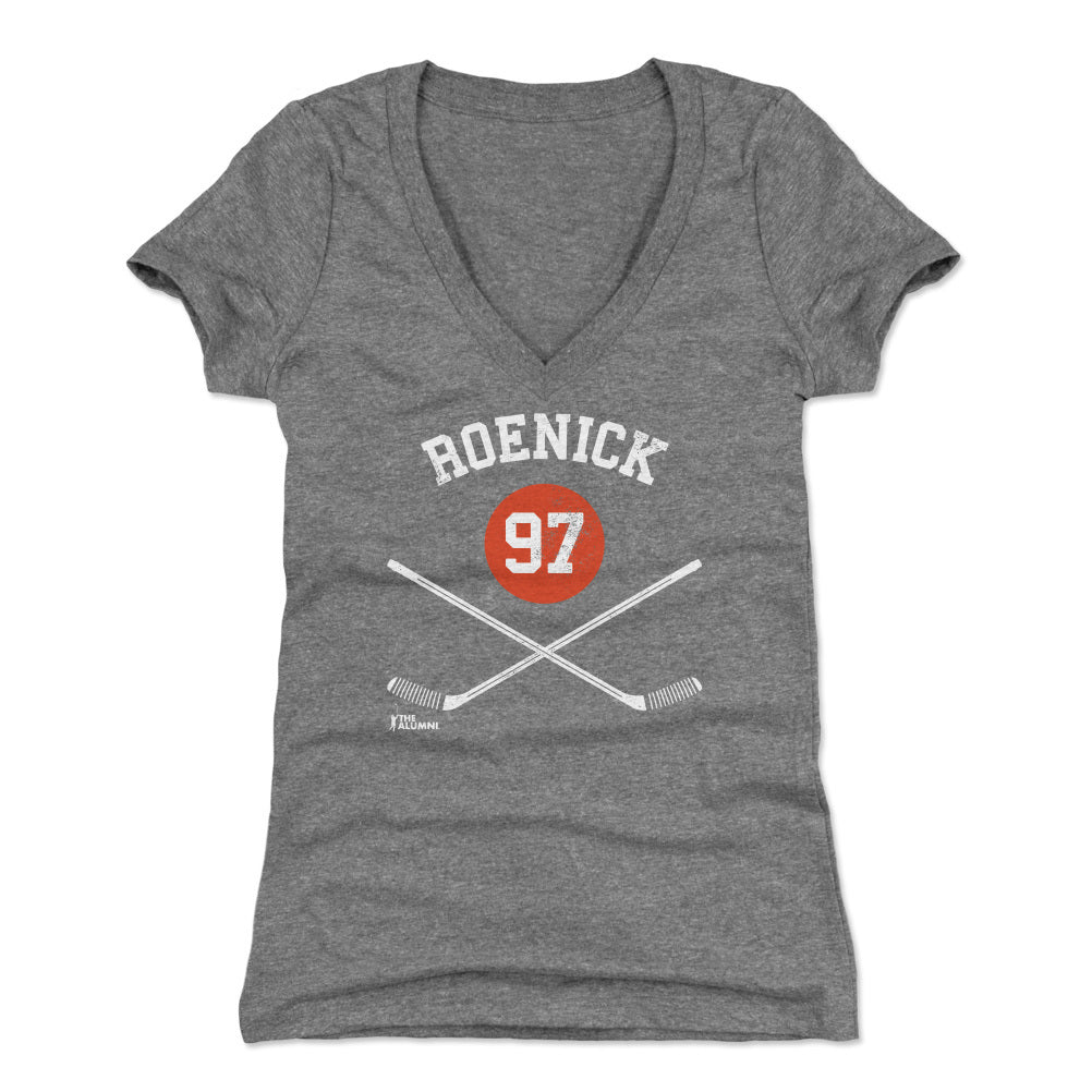 Jeremy Roenick Women's V-Neck T-Shirt | 500 LEVEL