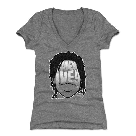 Jaden Ivey Women's V-Neck T-Shirt | 500 LEVEL