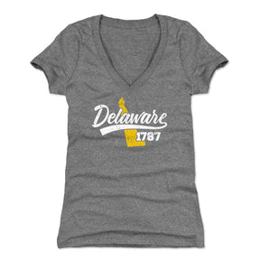 Delaware Women's V-Neck T-Shirt | 500 LEVEL