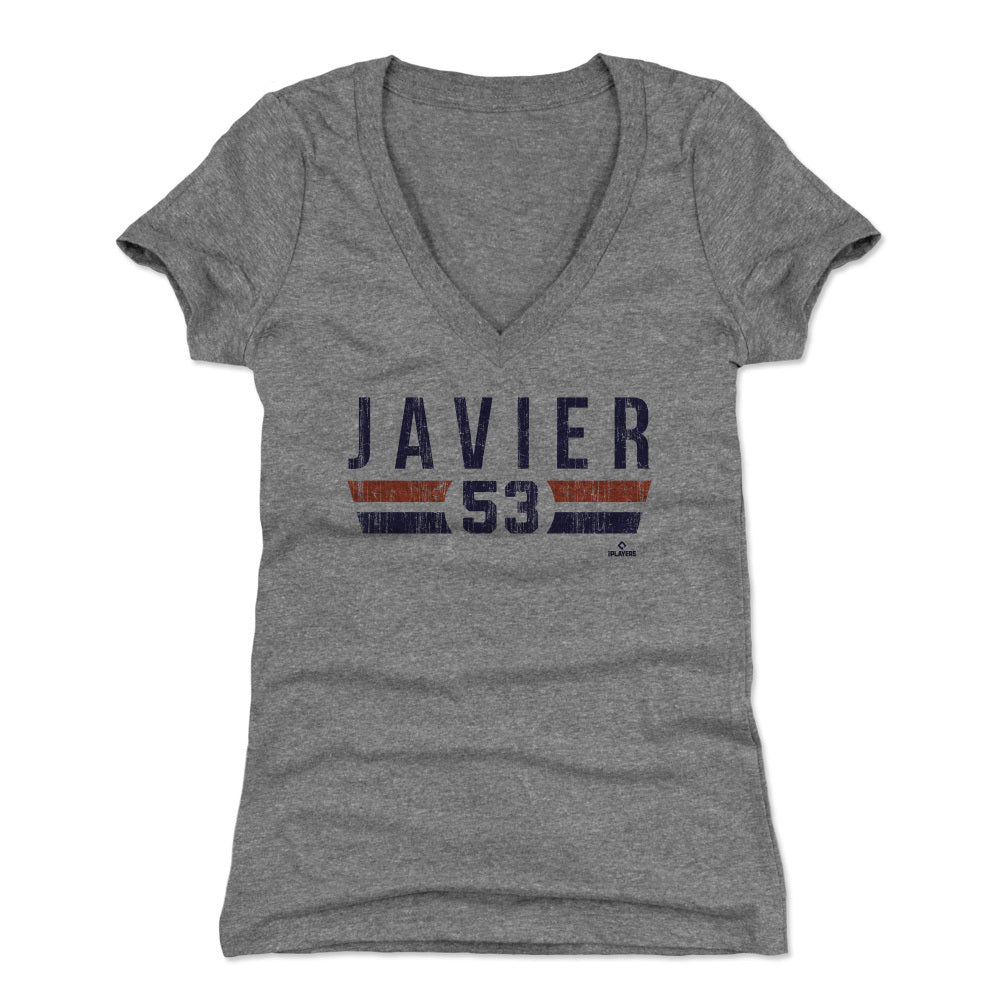 Cristian Javier Women's V-Neck T-Shirt | 500 LEVEL