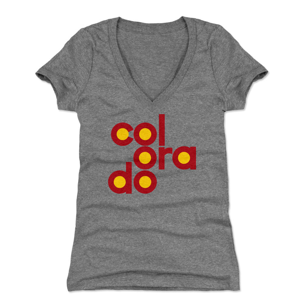 Colorado Women's V-Neck T-Shirt | 500 LEVEL