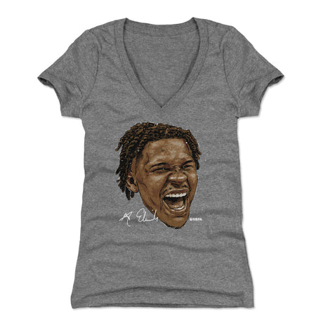 Anthony Edwards Women's V-Neck T-Shirt | 500 LEVEL