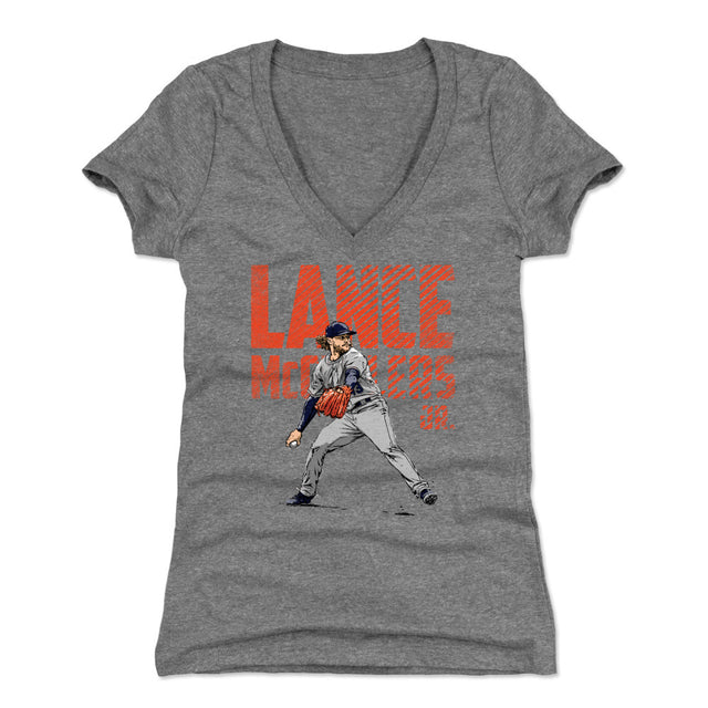 Lance McCullers Jr. Women's V-Neck T-Shirt | 500 LEVEL