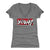 Funny Women's V-Neck T-Shirt | 500 LEVEL