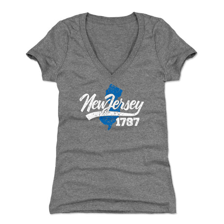 New Jersey Women's V-Neck T-Shirt | 500 LEVEL