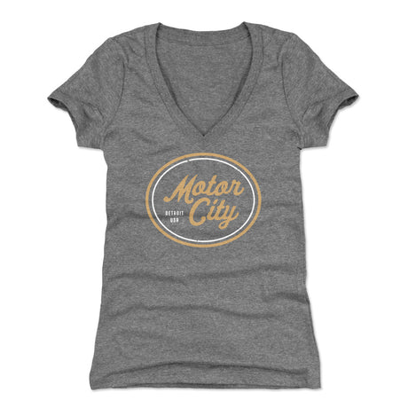 Detroit Women's V-Neck T-Shirt | 500 LEVEL