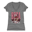 Nick Bosa Women's V-Neck T-Shirt | 500 LEVEL