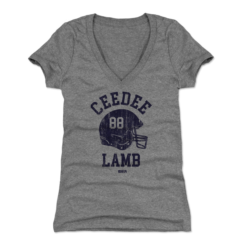 CeeDee Lamb Women's V-Neck T-Shirt | 500 LEVEL