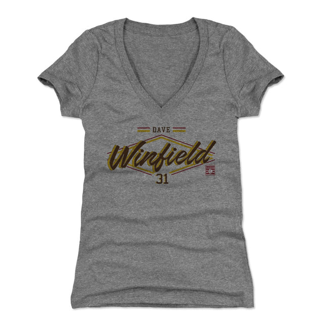 Dave Winfield Women's V-Neck T-Shirt | 500 LEVEL
