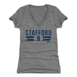 Matthew Stafford Women's V-Neck T-Shirt | 500 LEVEL