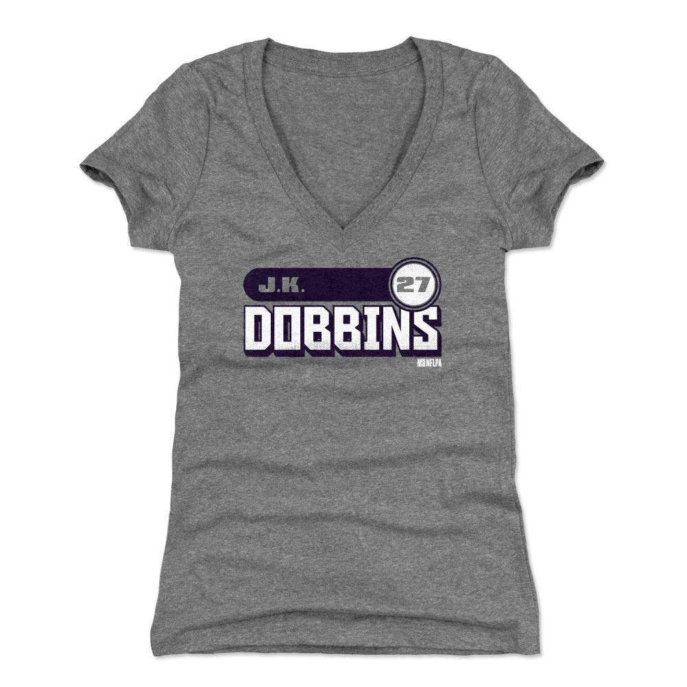 J.K. Dobbins Women&#39;s V-Neck T-Shirt | 500 LEVEL