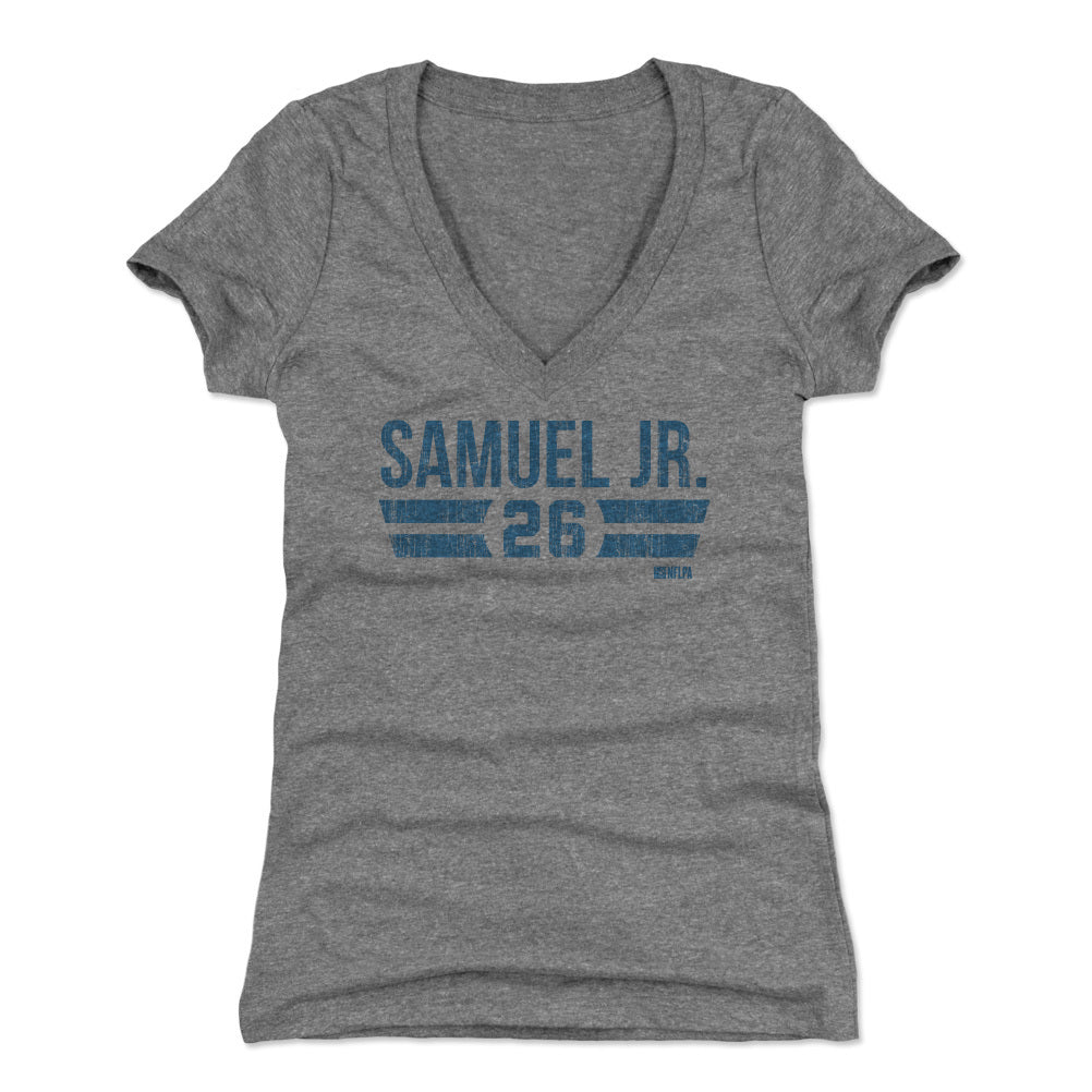 Asante Samuel Jr. Women&#39;s V-Neck T-Shirt | 500 LEVEL