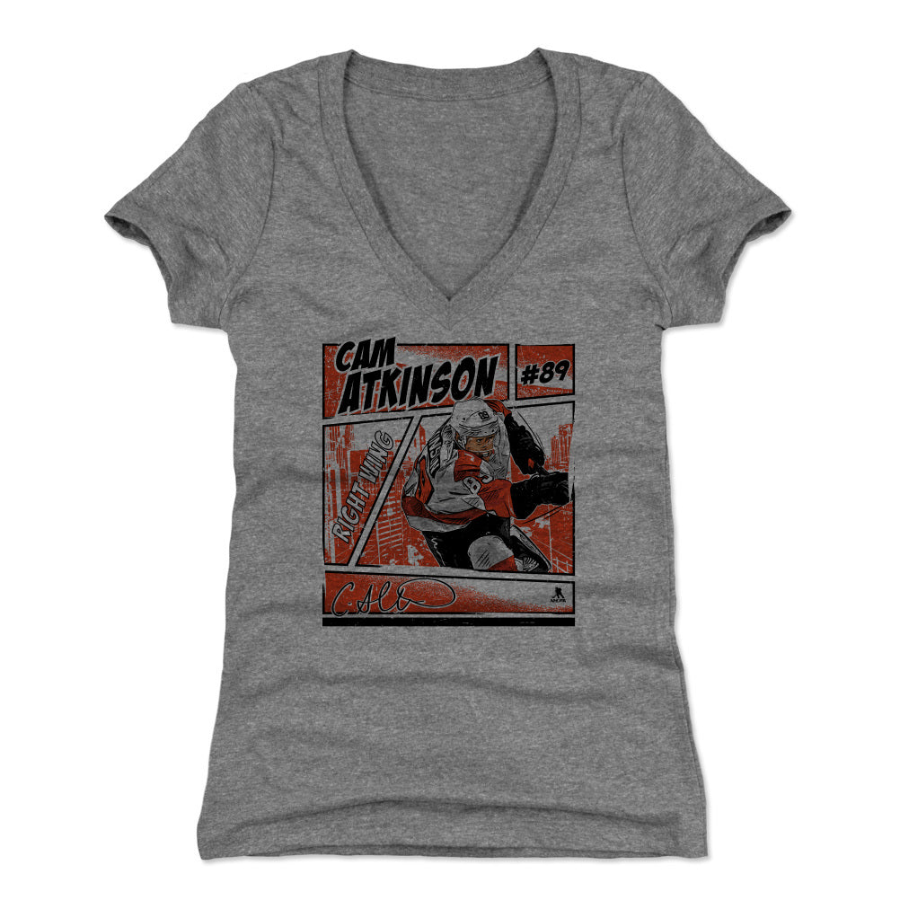 Cam Atkinson Women&#39;s V-Neck T-Shirt | 500 LEVEL