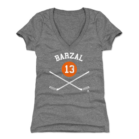 Mathew Barzal Women's V-Neck T-Shirt | 500 LEVEL
