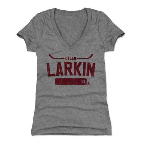 Dylan Larkin Women's V-Neck T-Shirt | 500 LEVEL