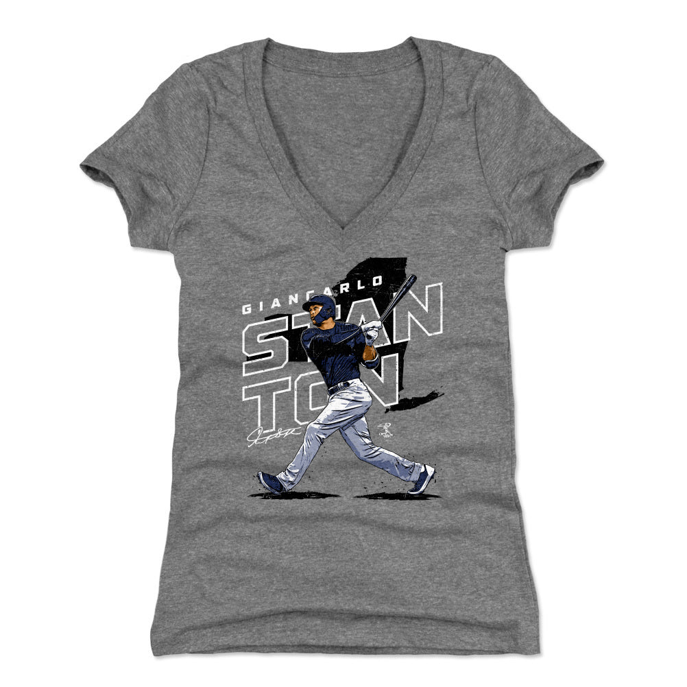 Giancarlo Stanton Women's V-Neck T-Shirt | 500 LEVEL
