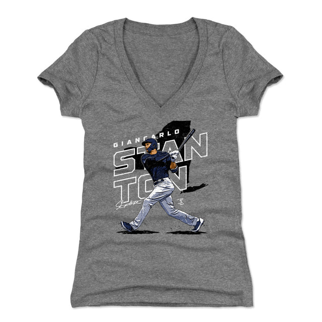 Giancarlo Stanton Women's V-Neck T-Shirt | 500 LEVEL