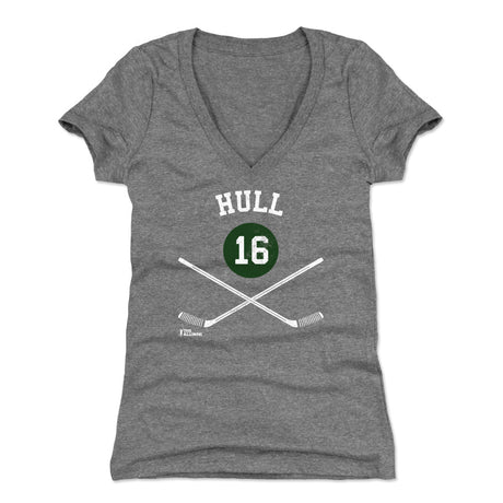 Brett Hull Women's V-Neck T-Shirt | 500 LEVEL