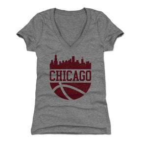 Chicago Women's V-Neck T-Shirt | 500 LEVEL