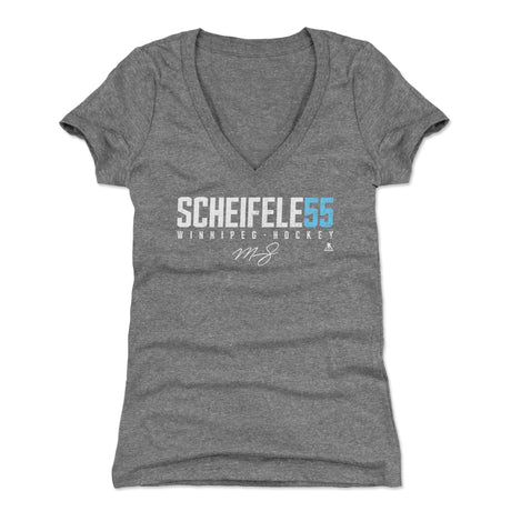 Mark Scheifele Women's V-Neck T-Shirt | 500 LEVEL