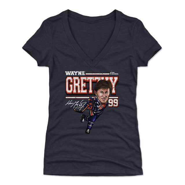 Wayne Gretzky Women's V-Neck T-Shirt | 500 LEVEL