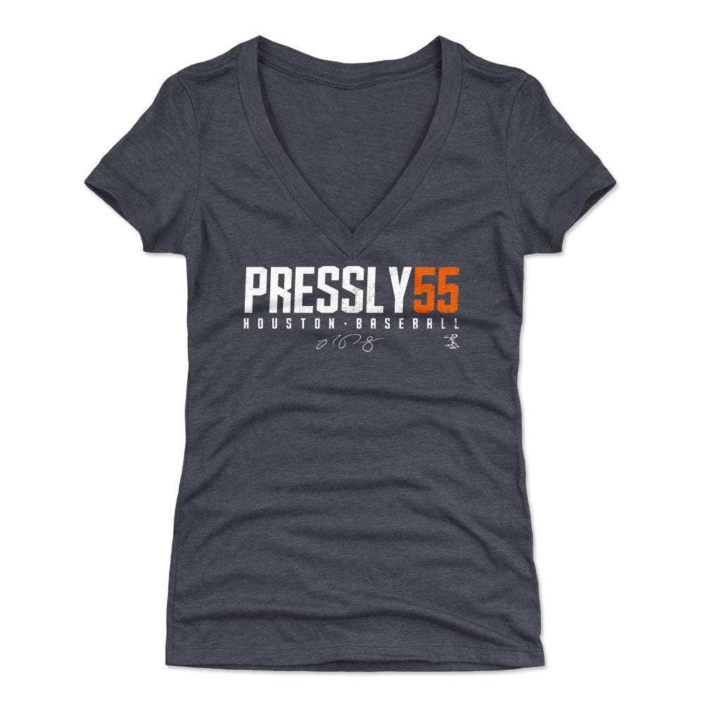 Ryan Pressly Women&#39;s V-Neck T-Shirt | 500 LEVEL