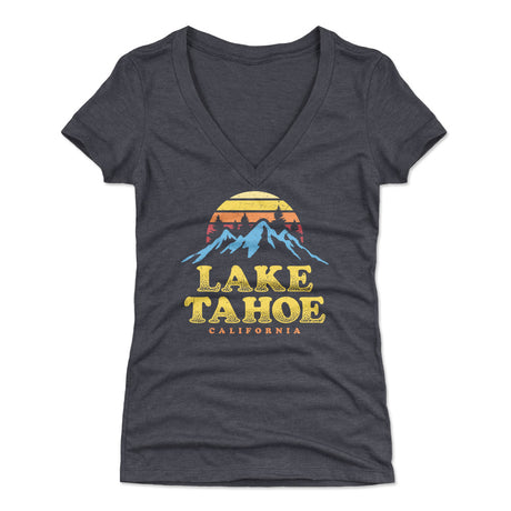 Lake Tahoe Women's V-Neck T-Shirt | 500 LEVEL