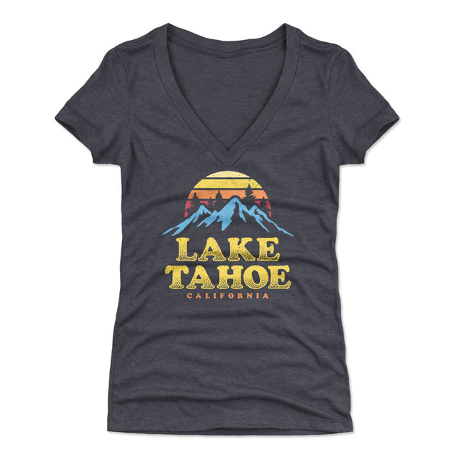Lake Tahoe Women's V-Neck T-Shirt | 500 LEVEL