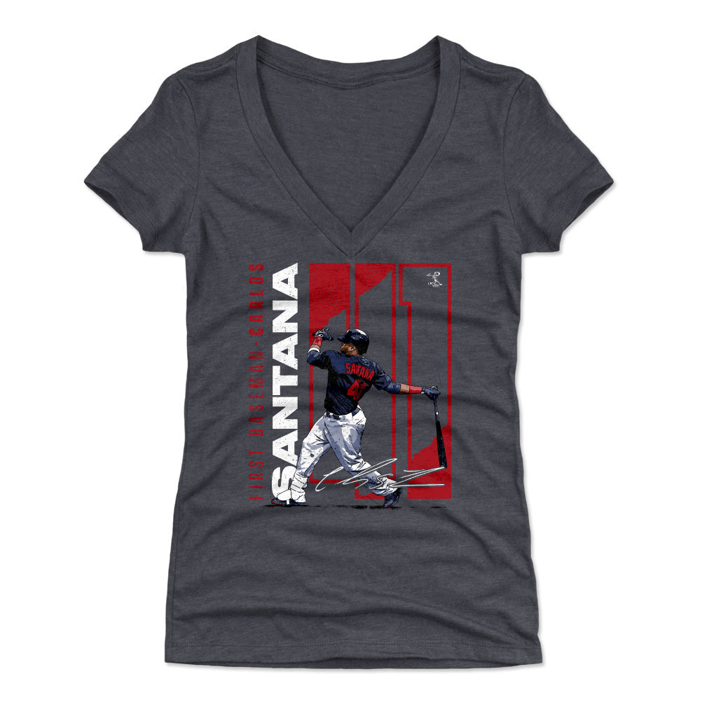 Carlos Santana Women&#39;s V-Neck T-Shirt | 500 LEVEL