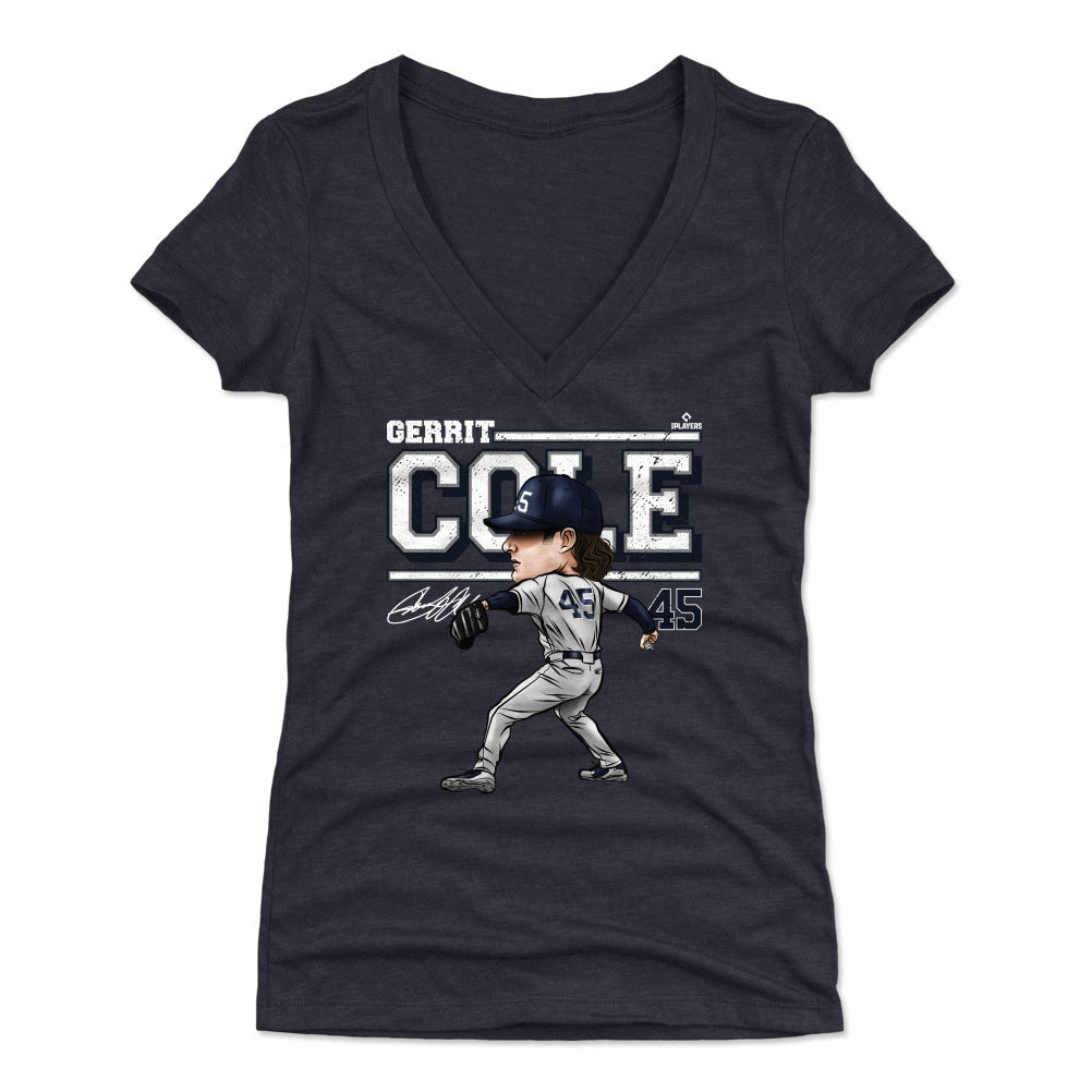 Gerrit Cole Women's V-Neck T-Shirt | 500 LEVEL