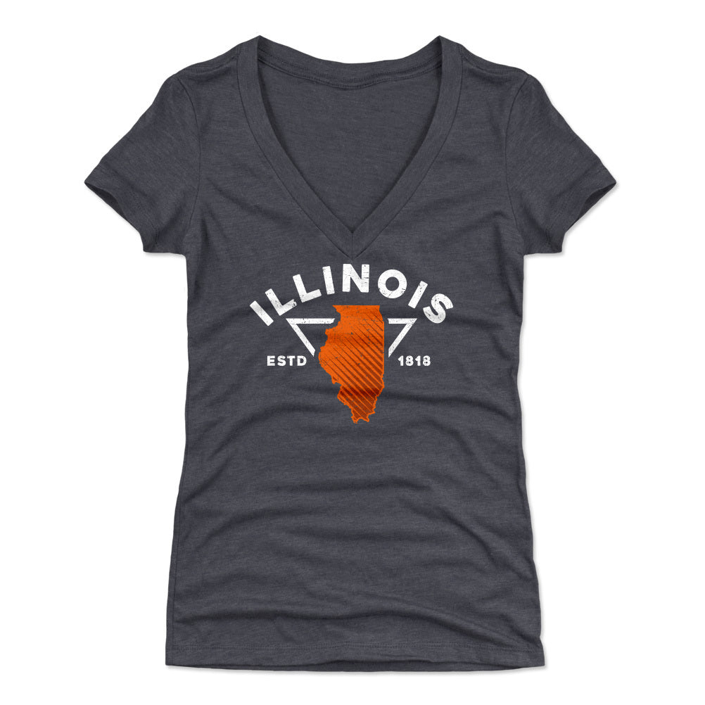 Illinois Women's V-Neck T-Shirt | 500 LEVEL