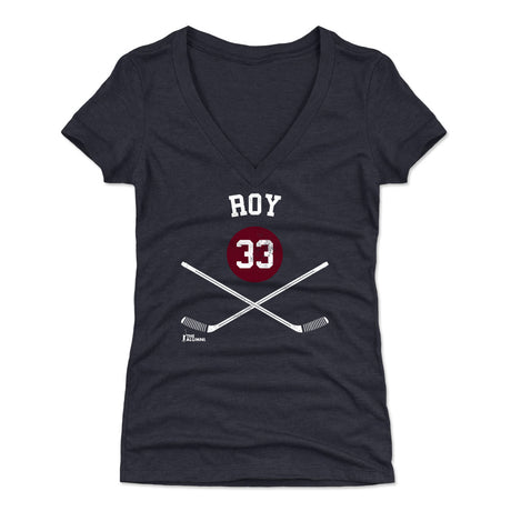 Patrick Roy Women's V-Neck T-Shirt | 500 LEVEL