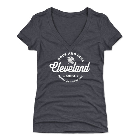 Cleveland Women's V-Neck T-Shirt | 500 LEVEL
