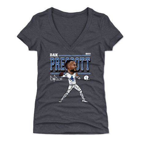 Dak Prescott Women's V-Neck T-Shirt | 500 LEVEL