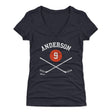 Glenn Anderson Women's V-Neck T-Shirt | 500 LEVEL