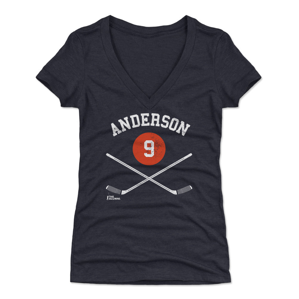 Glenn Anderson Women's V-Neck T-Shirt | 500 LEVEL