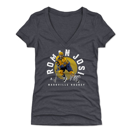 Roman Josi Women's V-Neck T-Shirt | 500 LEVEL