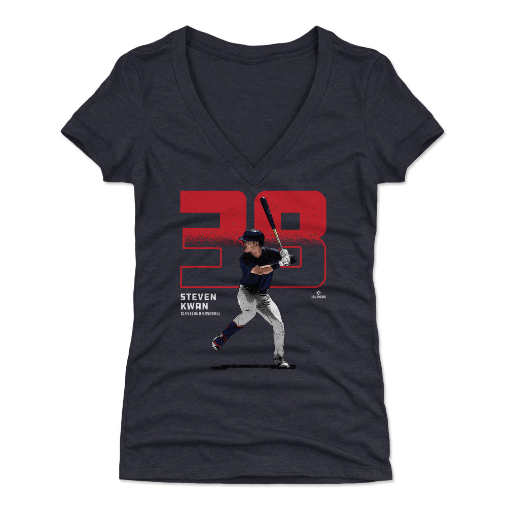 Steven Kwan Women's V-Neck T-Shirt | 500 LEVEL