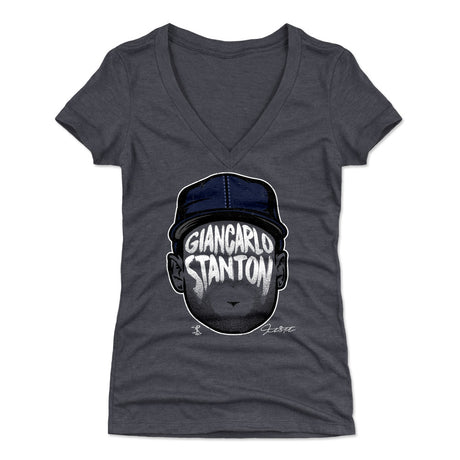 Giancarlo Stanton Women's V-Neck T-Shirt | 500 LEVEL