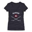 Josh Manson Women's V-Neck T-Shirt | 500 LEVEL