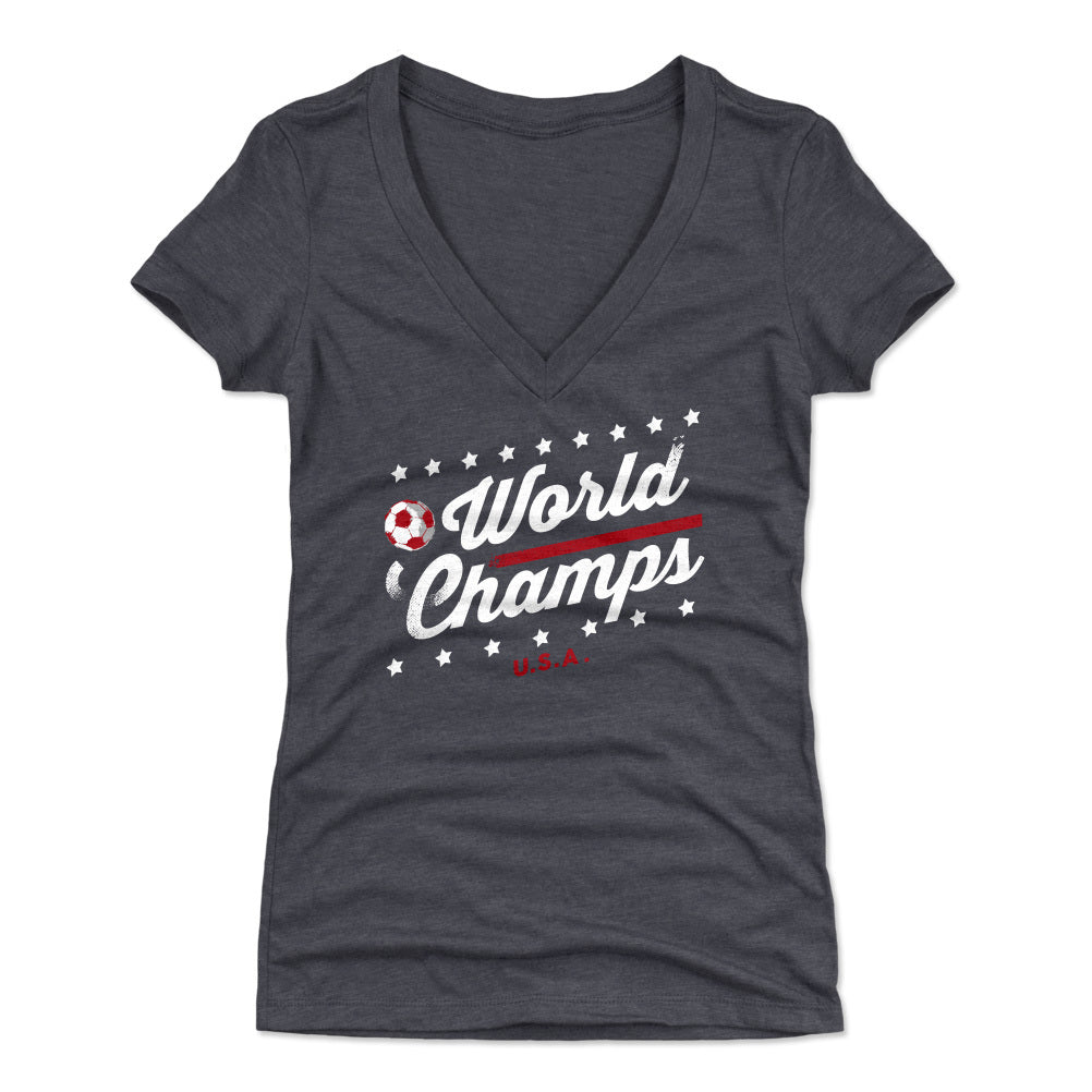 USA Women's V-Neck T-Shirt | 500 LEVEL