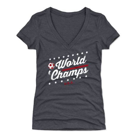 USA Women's V-Neck T-Shirt | 500 LEVEL