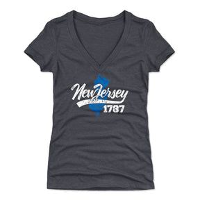 New Jersey Women's V-Neck T-Shirt | 500 LEVEL