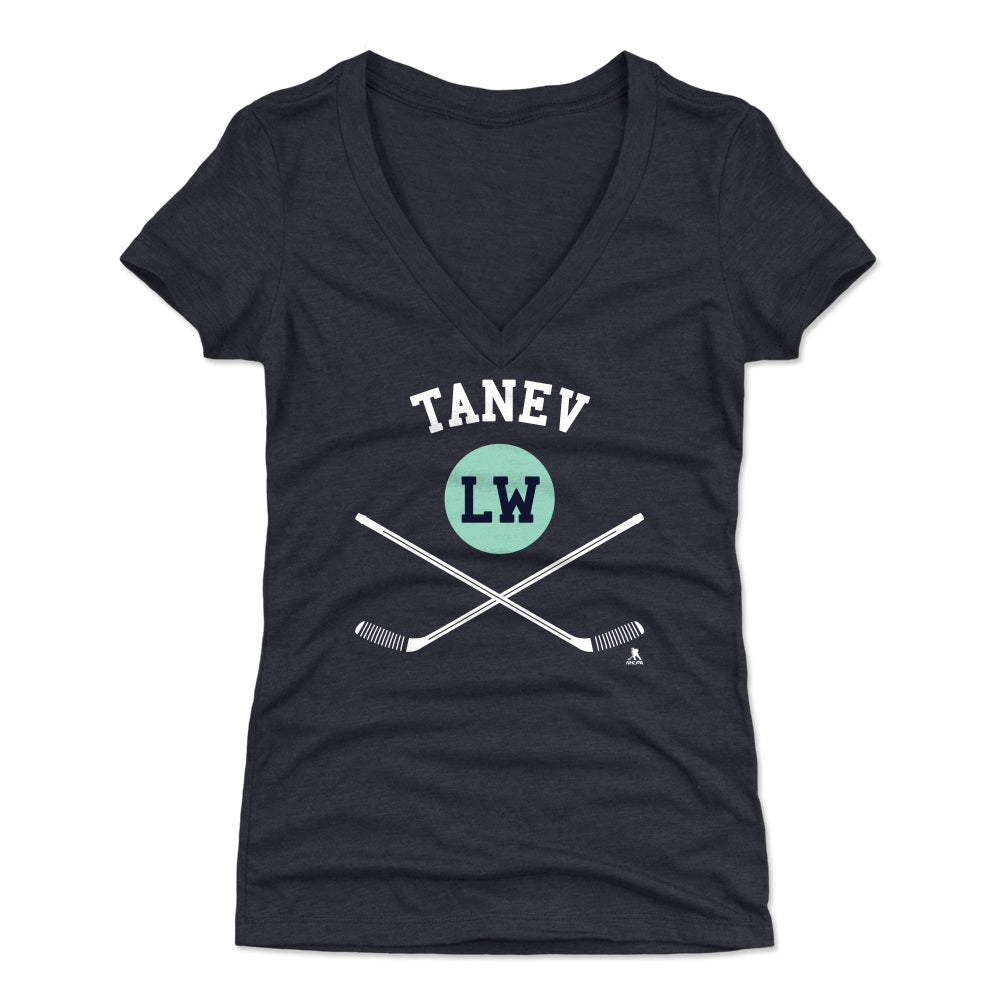 Brandon Tanev Women&#39;s V-Neck T-Shirt | 500 LEVEL