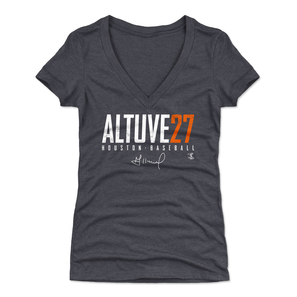 Jose Altuve Women's V-Neck T-Shirt | 500 LEVEL
