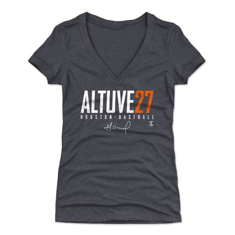 Jose Altuve Women's V-Neck T-Shirt | 500 LEVEL