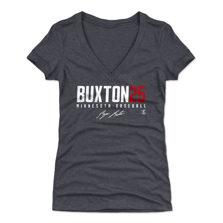 Byron Buxton Women's V-Neck T-Shirt | 500 LEVEL